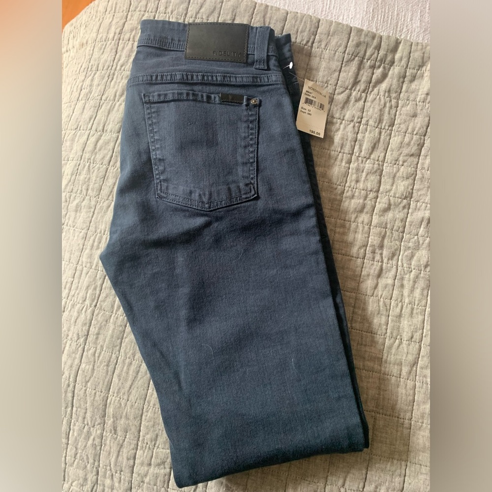Men’s Fidelity Pants, Dark Sea BNWT